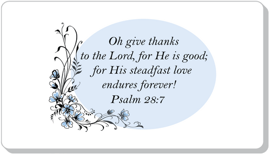 Oh Give Thanks To The Lord