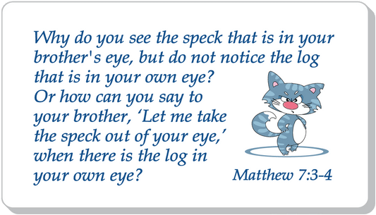 Why Do You See The Speck