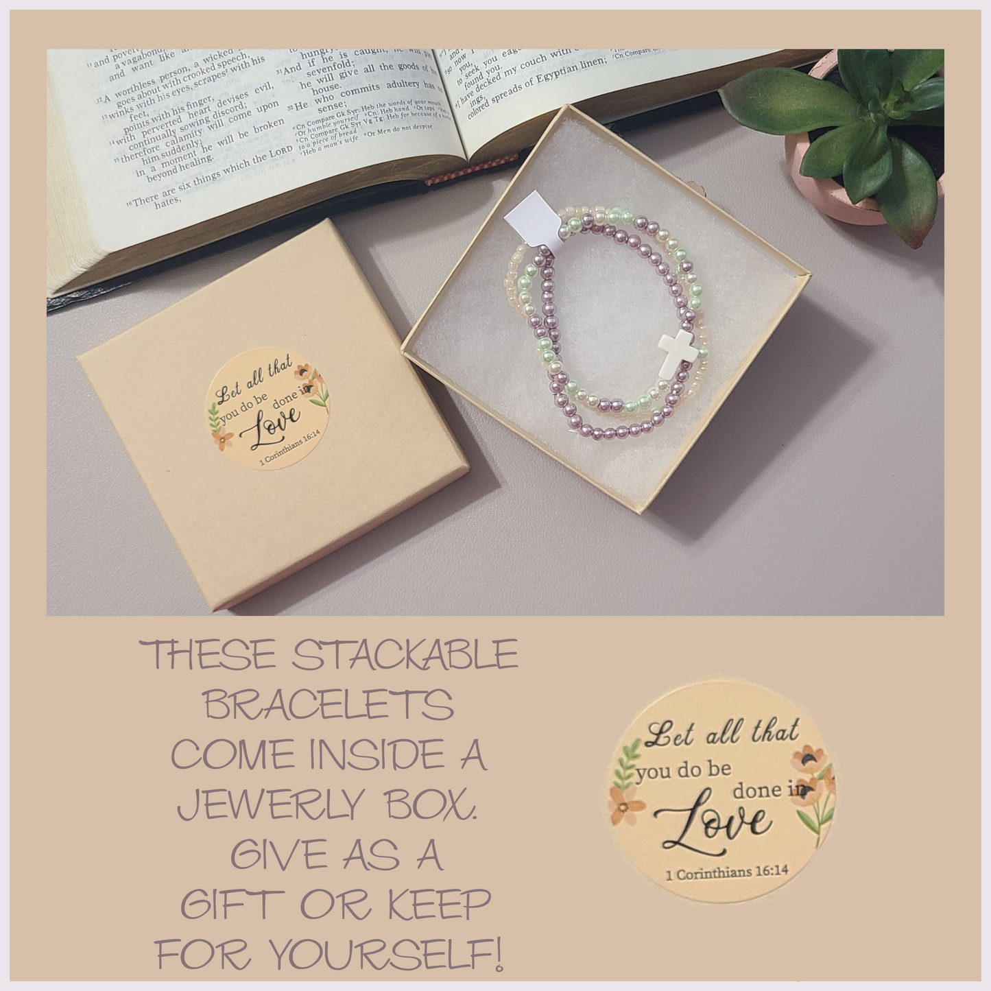 Pastel Stackable Bracelets