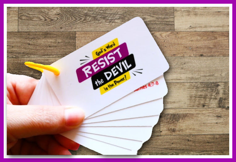 God's Word Resist The Devil - Pink