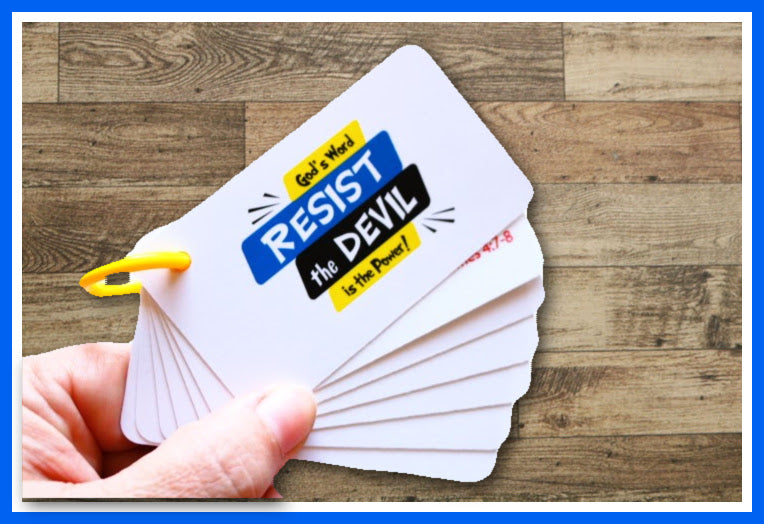 God's Word Resist The Devil - Blue