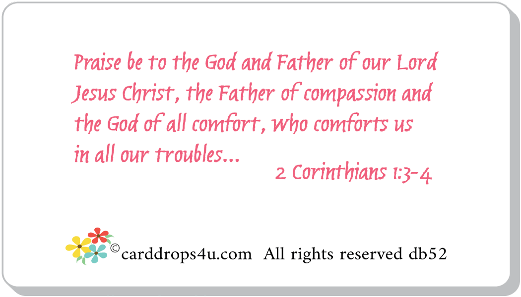 God Comforts Us
