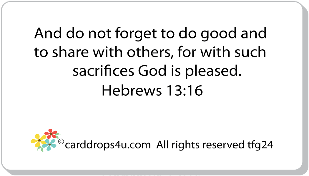 Doing Good & Sharing