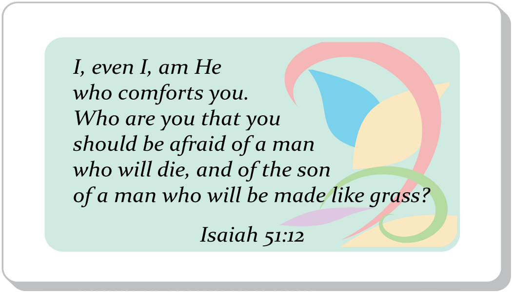 God Comforts You