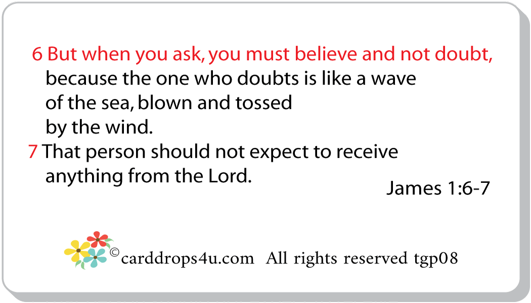 If You Ask, Believe!