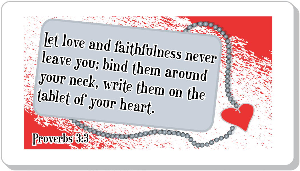 Keep Love and Faithfulness!