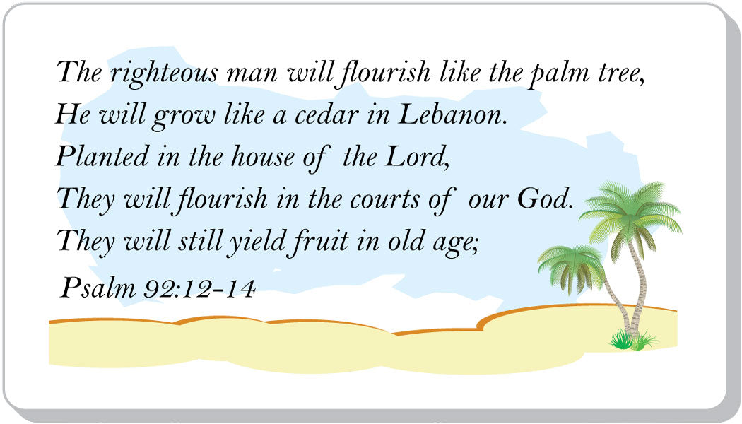 being planted in the house of god The Righteous Thrive