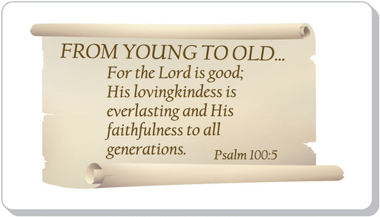 For the Lord is Good