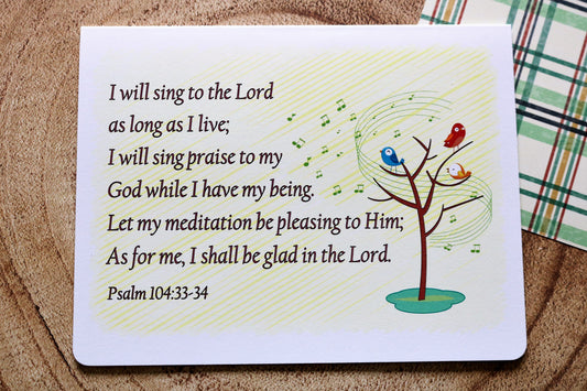 Sing to the Lord