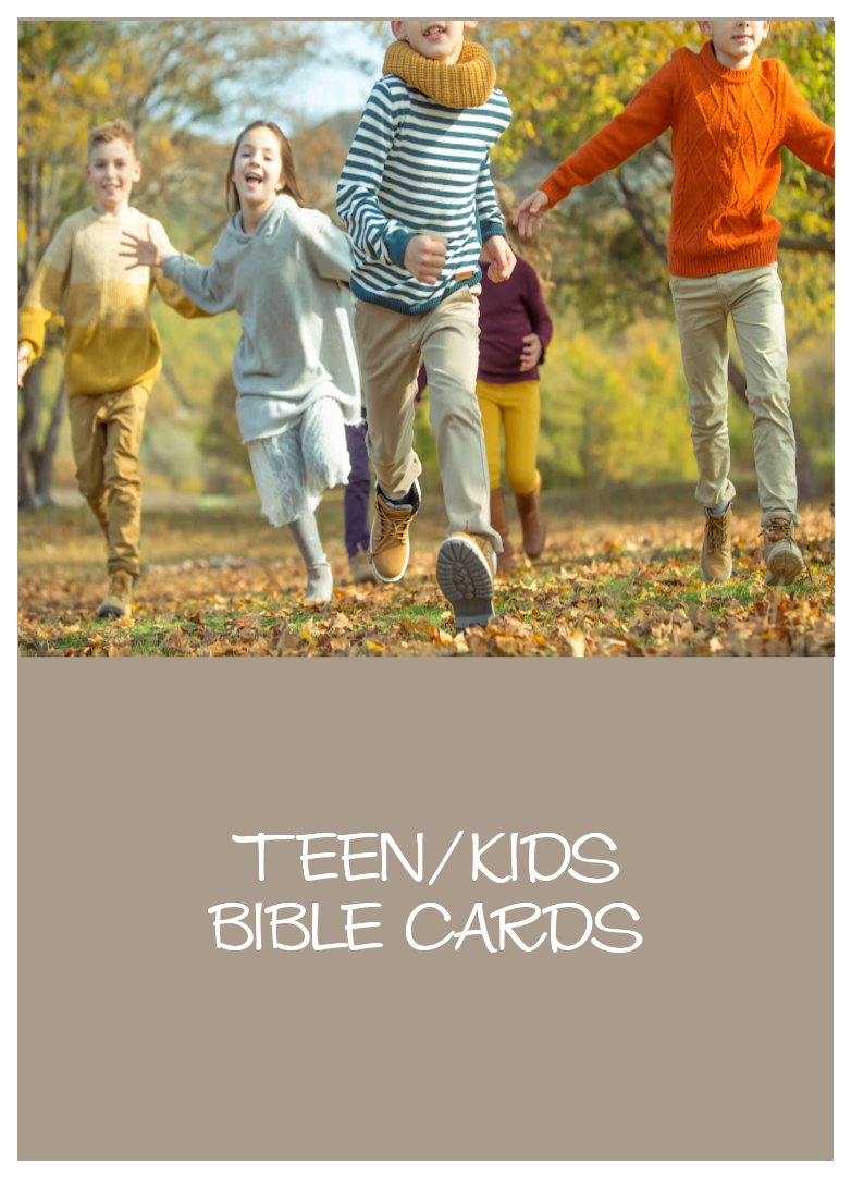 Teen/Kids Bible Cards