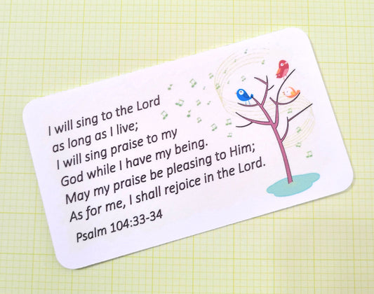 Sing to the Lord