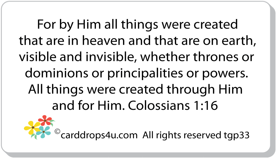 Christ the Creator