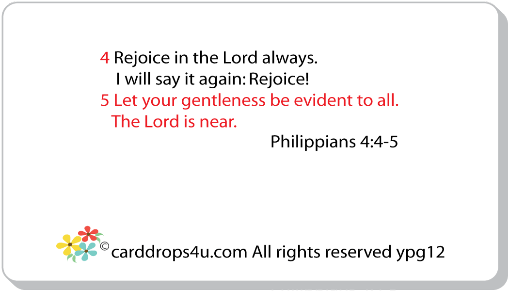 A Reason to Rejoice!