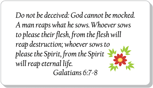 Do Not Be Deceived
