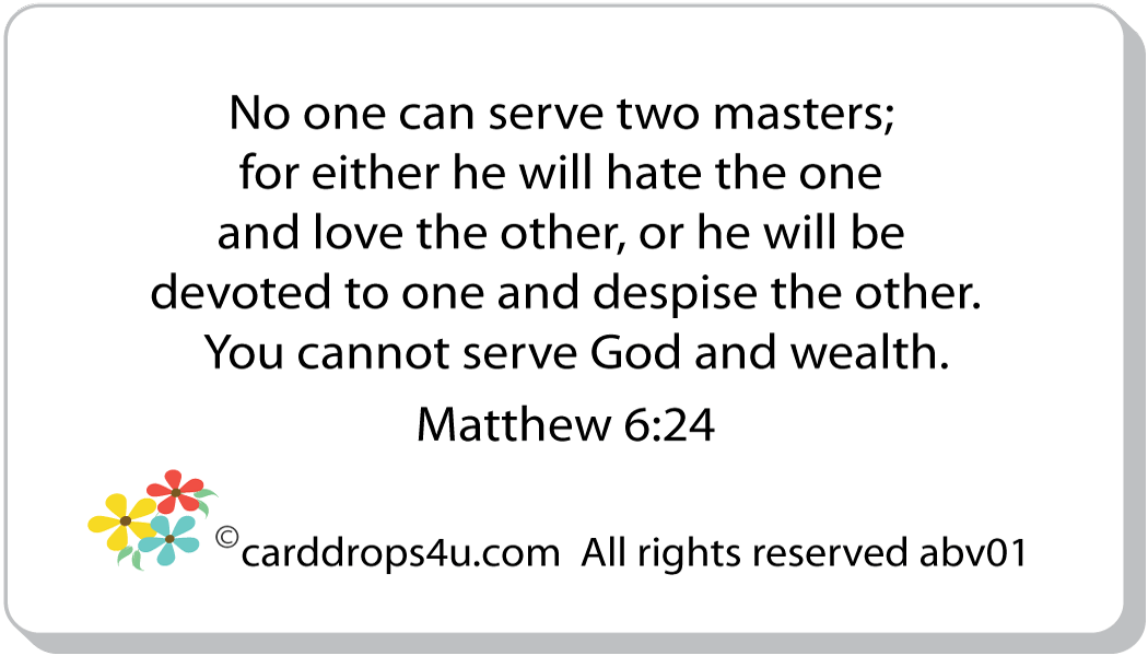 Who Do You Serve?