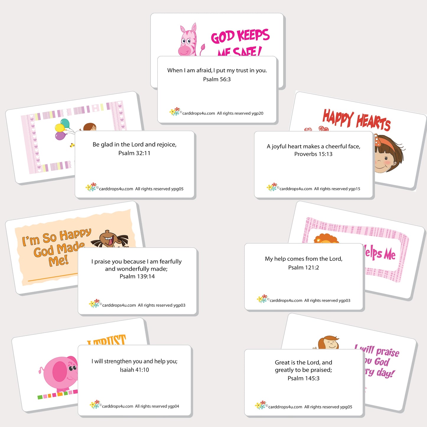 Kids Weekly Bible Set for Girls #7