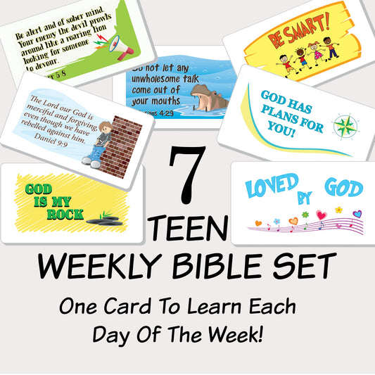 Teen Weekly Bible Set #4