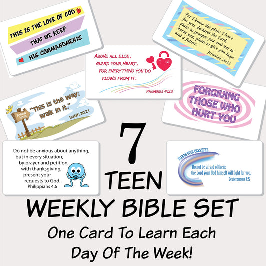 Teen Weekly Bible Set #6