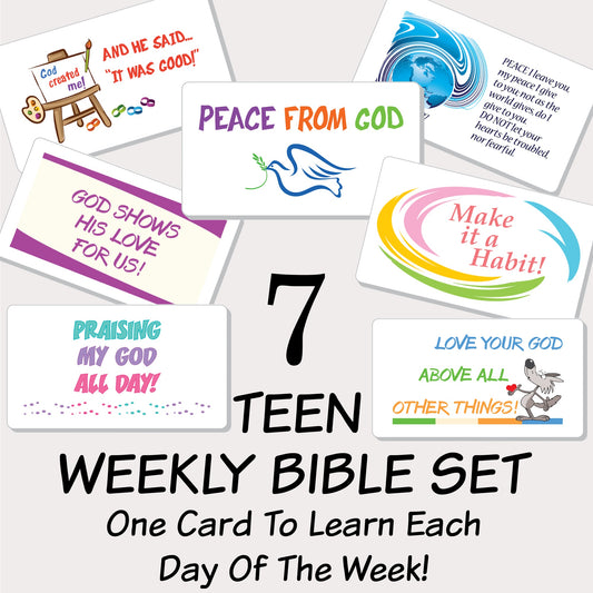 Teen Weekly Bible Set #7