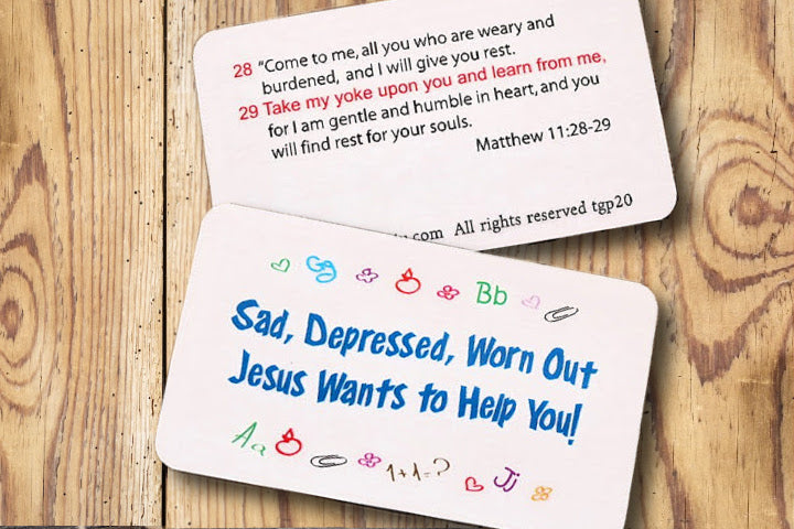 Jesus Wants To Help You