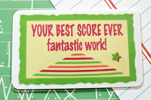 Your Best Score Ever...