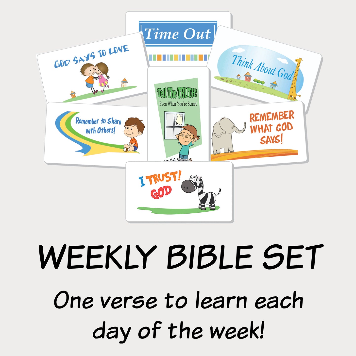 Kids Weekly Bible Set #3