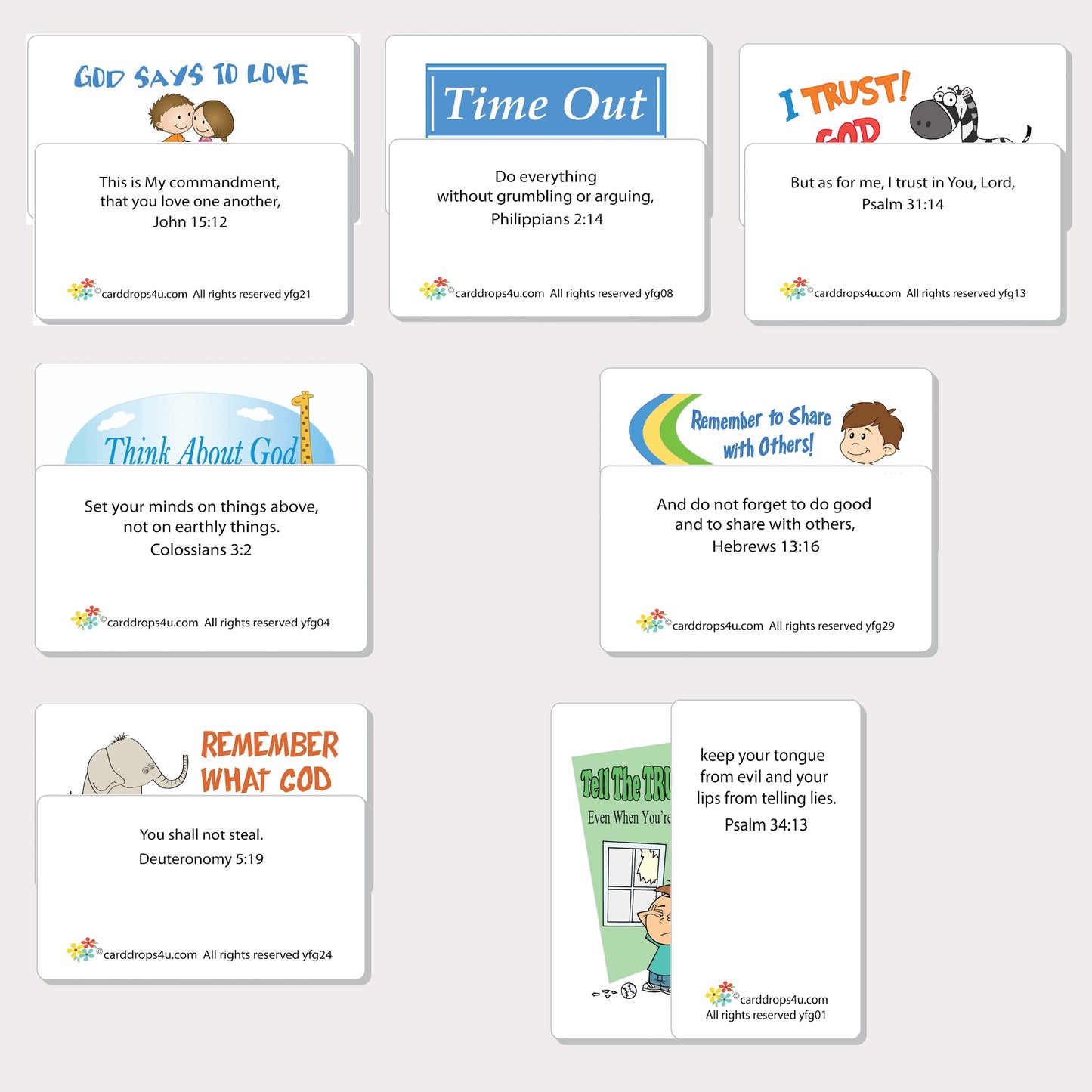 Kids Weekly Bible Set #3