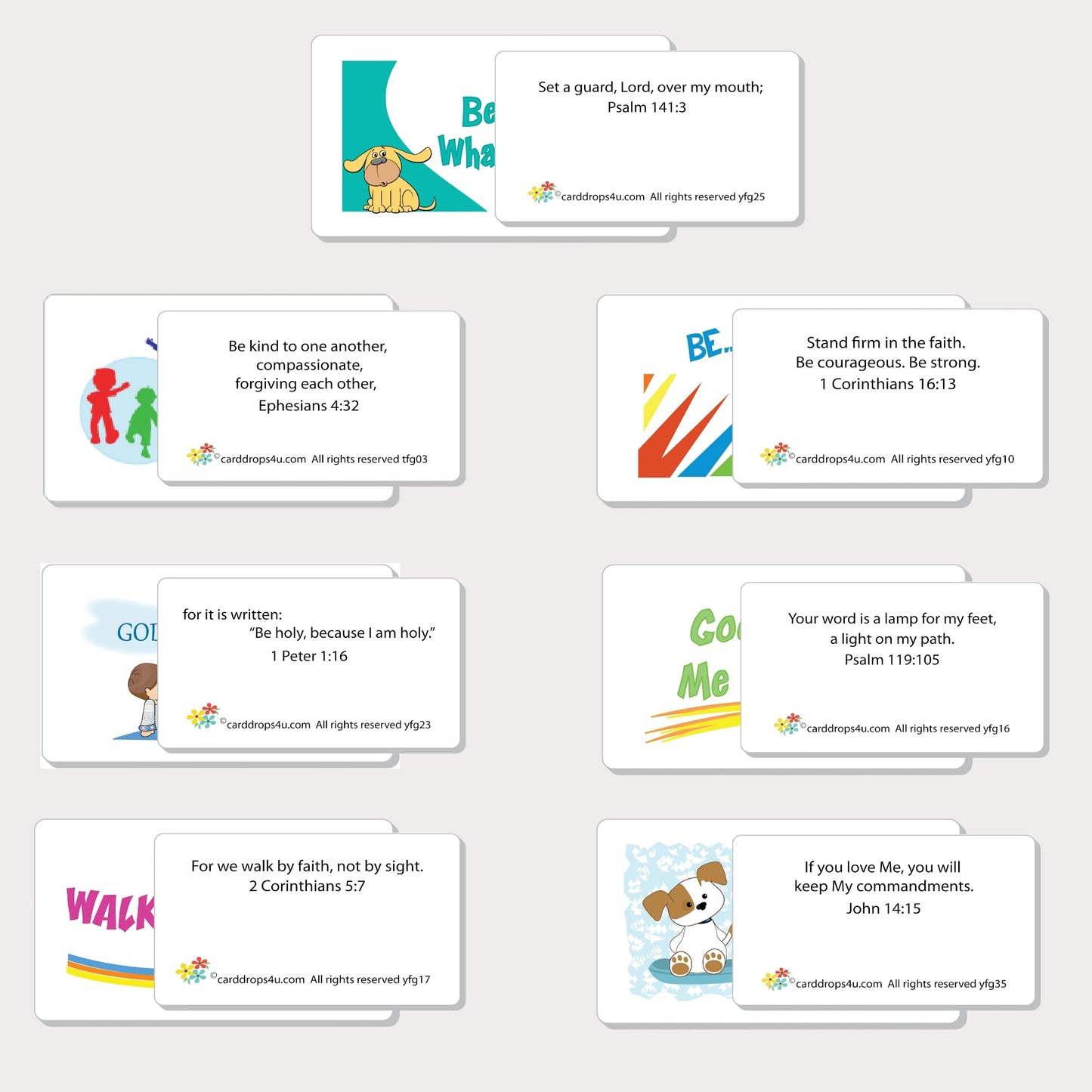 Kids Weekly Bible Set #4