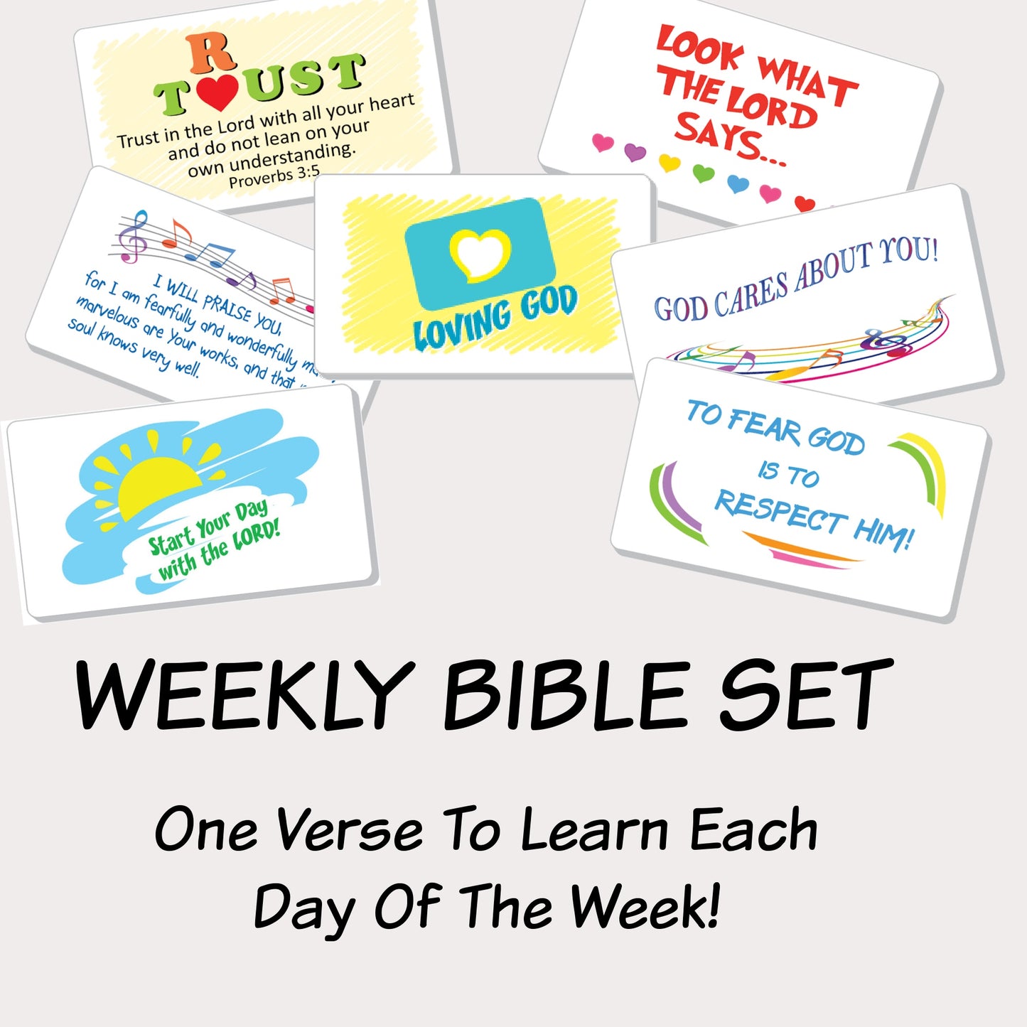 Weekly Bible Set #3