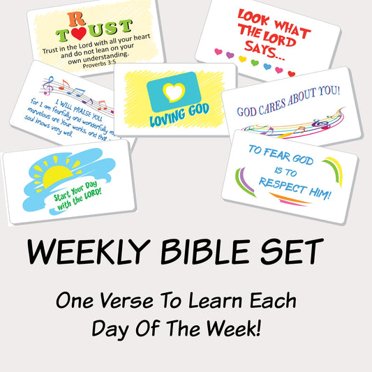 Weekly Bible Set #3