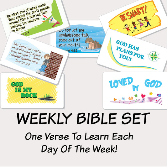 Weekly Bible Set #4
