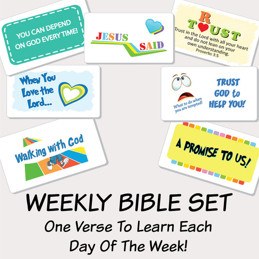 Weekly Bible Set #5