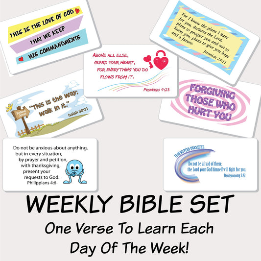 Weekly Bible Set #6
