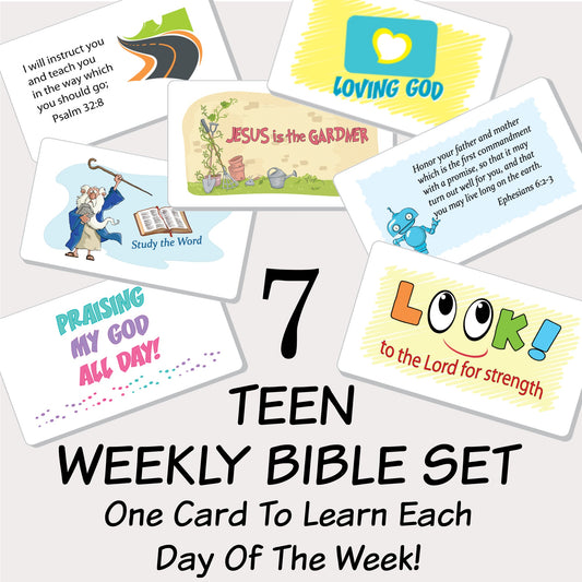 Teen Weekly Bible Set #8