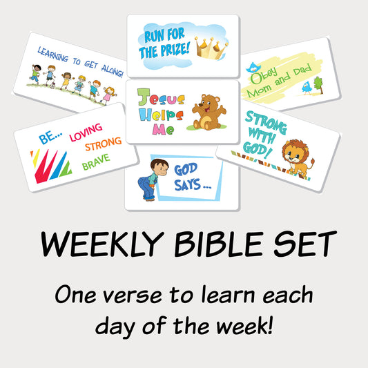 Kids Weekly Bible Set #2