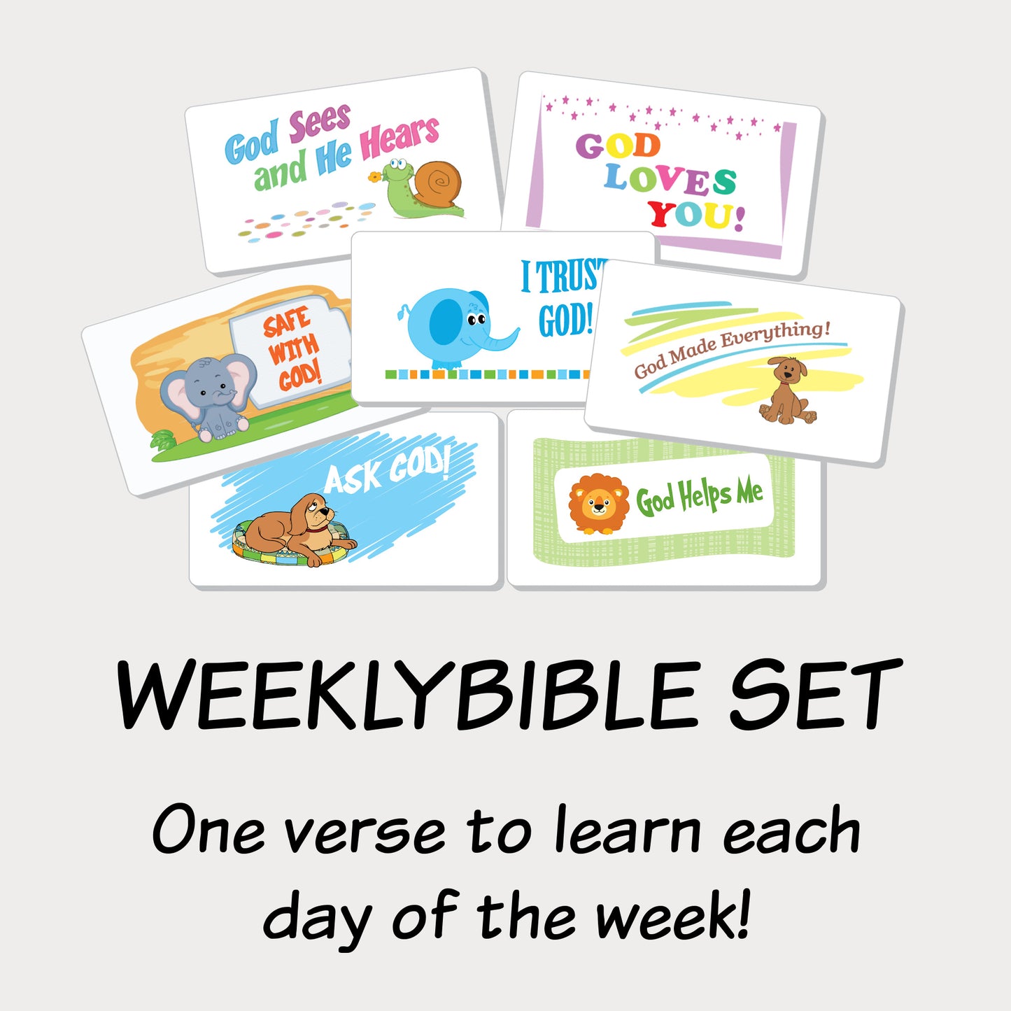 Kids Weekly Bible Set #5