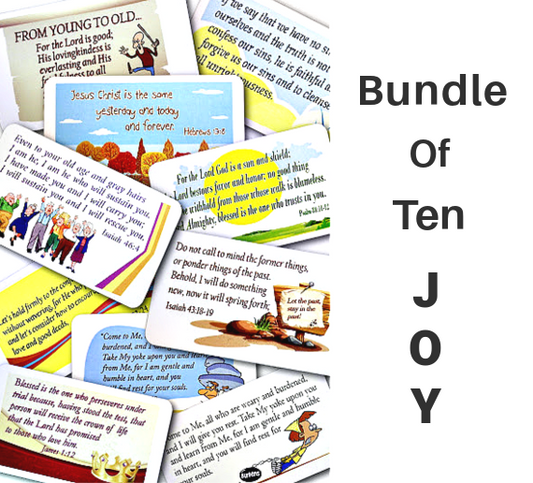 Bundle of 10 Joy