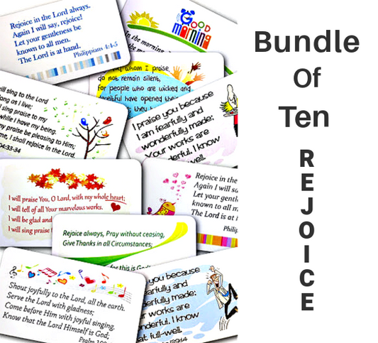 Bundle of 10 Rejoice