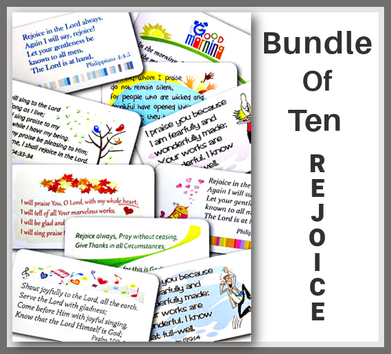 Bundle of 10 Rejoice