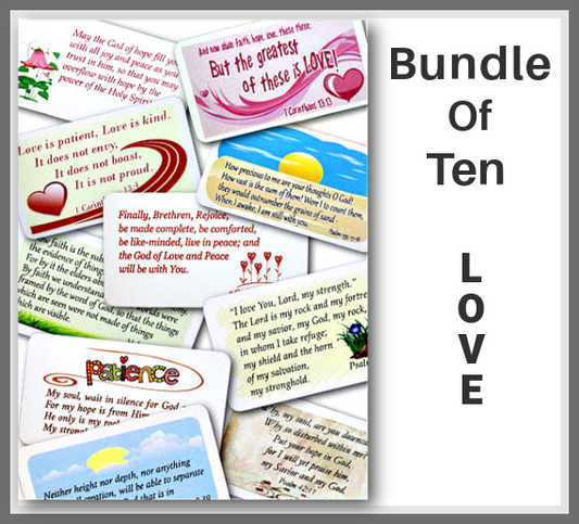 Bundle of 10 Love