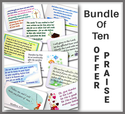 Bundle of 10 Offer Praise