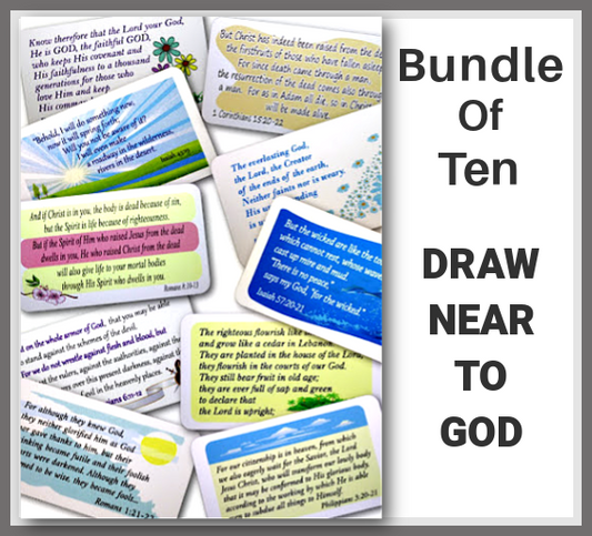 Bundle of 10 Draw Near to God