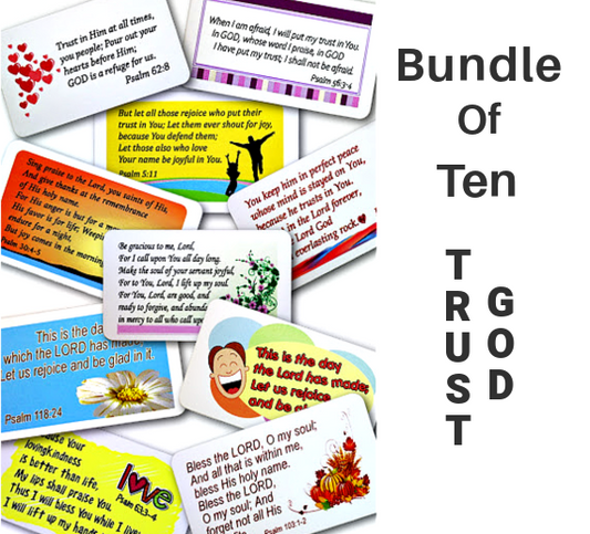 Bundle of 10 Trust God