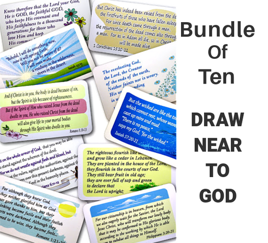 Bundle of 10 Draw Near to God