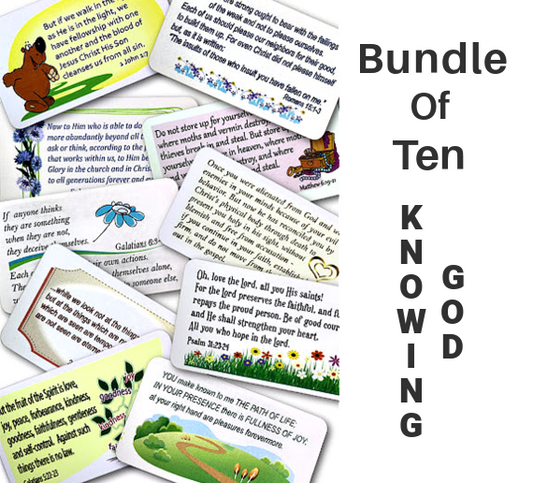 Bundle of 10 Knowing God