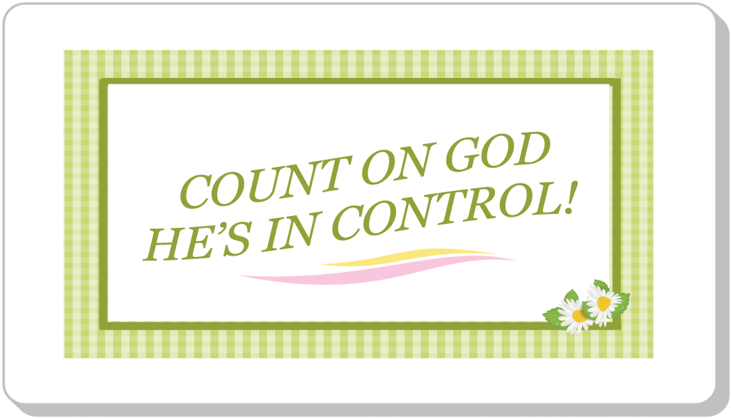 God Always in Control