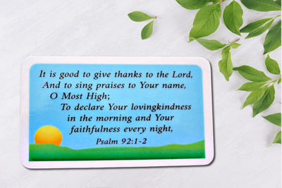 It Is Good To Give Thanks