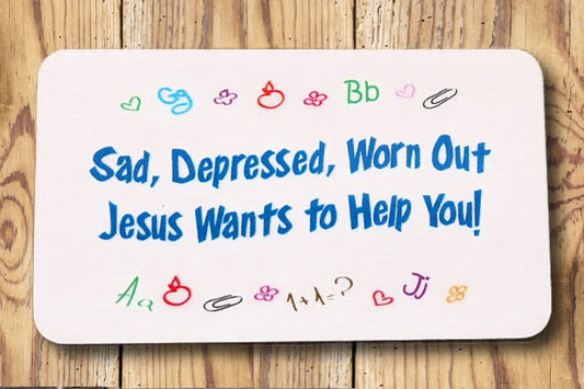 Jesus Wants To Help You