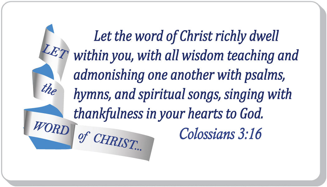 Let the word of Christ