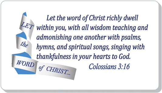 Let Christ Fill You